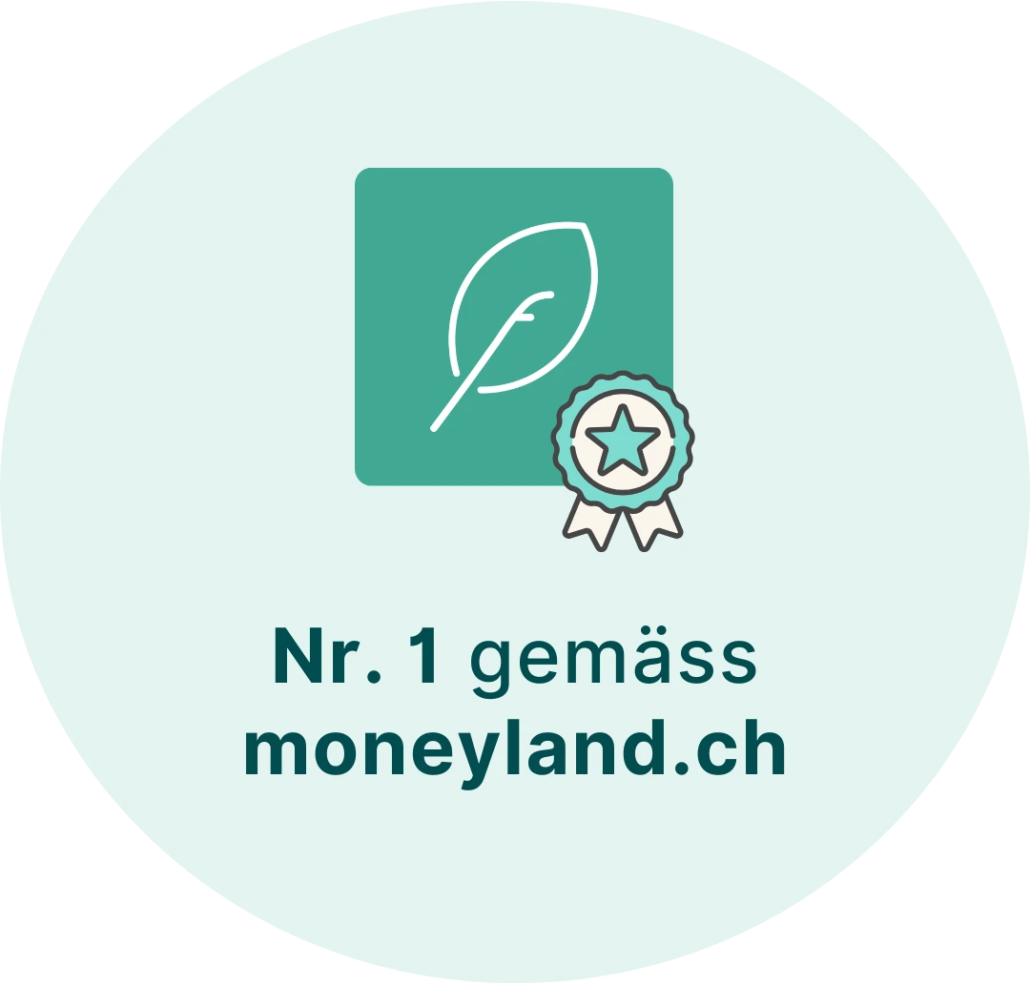 Nr. 1 laut moneyland.ch