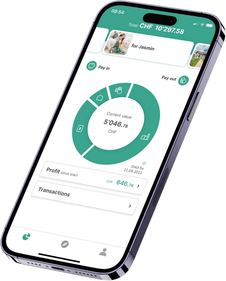 findependent: investing for children, partner site screen