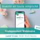 findependent Webinaire Investir en toute simplicité Preview Téléphone portable en main