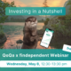 findependent QoQa Webinar Investing in a Nutshell Preview Otter on cell phone