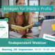 findependent: Webinar Anlegen für Halbprofis Vorschau, Mann am lernen und findependent Screen am Handy