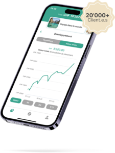findependent 20'000 client.e.s findependent 20'000 client.e.s Mockup Appli