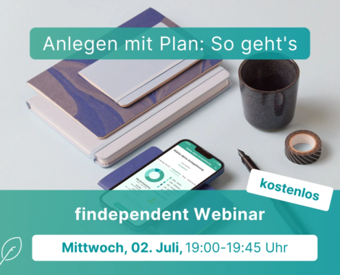 findependent Webinar Anlegen mit Plan banner