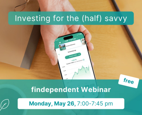 findependent: Webinar Investing for the (half) savvy Banner